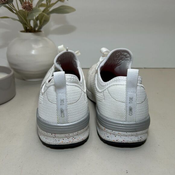 Skechers Bulkin-Balran Comp Toe Lace Up Sneaker White Women's 7.5 Safety Shoes - Picture 6 of 11